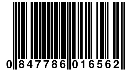 0 847786 016562