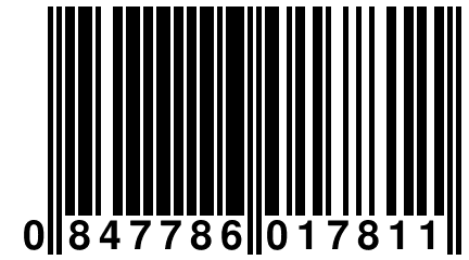 0 847786 017811