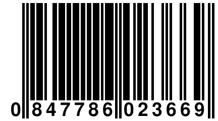 0 847786 023669