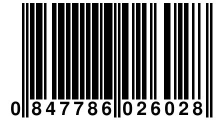 0 847786 026028