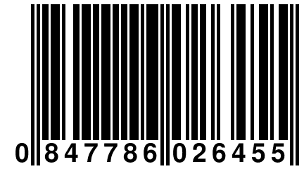 0 847786 026455