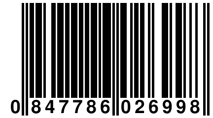 0 847786 026998