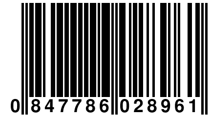 0 847786 028961