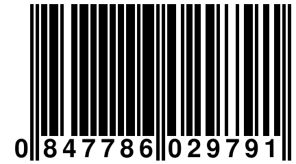 0 847786 029791