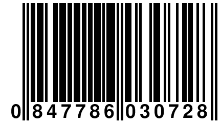 0 847786 030728