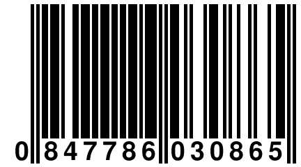 0 847786 030865