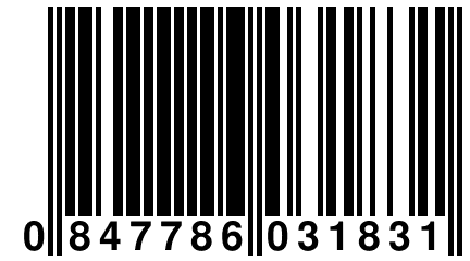 0 847786 031831