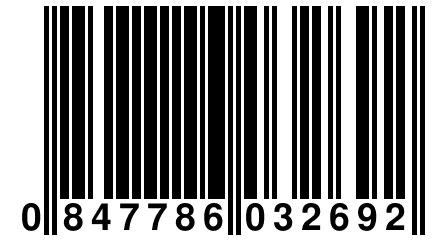 0 847786 032692