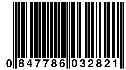 0 847786 032821