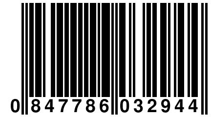 0 847786 032944