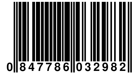 0 847786 032982