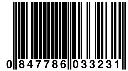 0 847786 033231