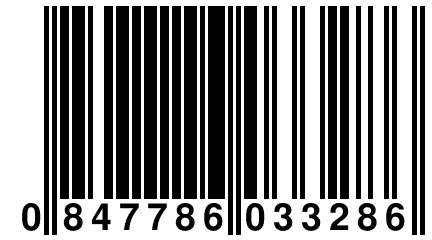 0 847786 033286