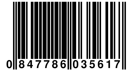 0 847786 035617