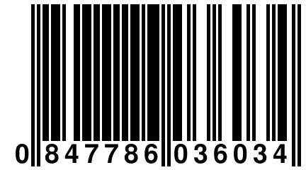 0 847786 036034