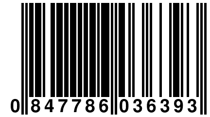 0 847786 036393