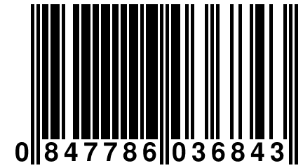 0 847786 036843