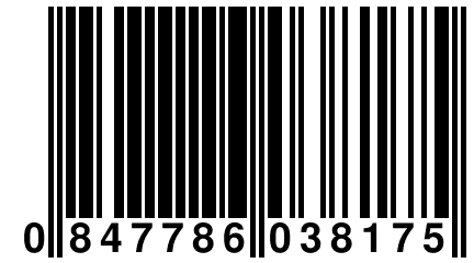 0 847786 038175