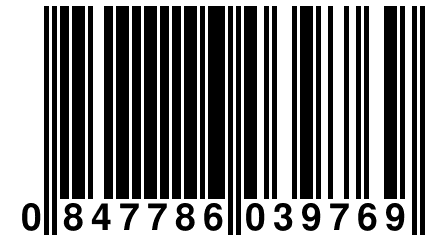 0 847786 039769