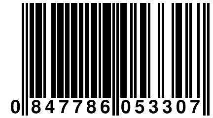 0 847786 053307