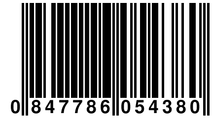 0 847786 054380