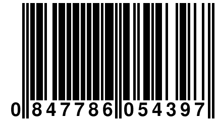 0 847786 054397