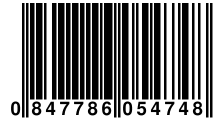 0 847786 054748