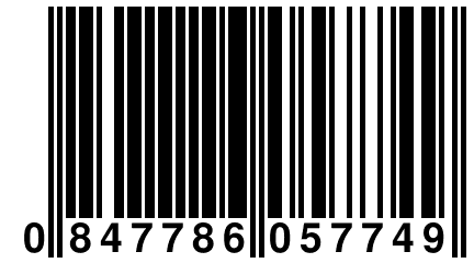 0 847786 057749