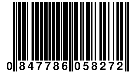 0 847786 058272