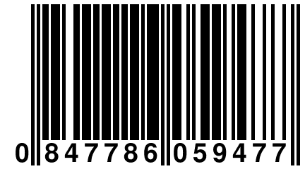 0 847786 059477