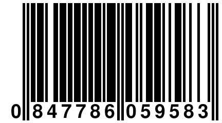 0 847786 059583