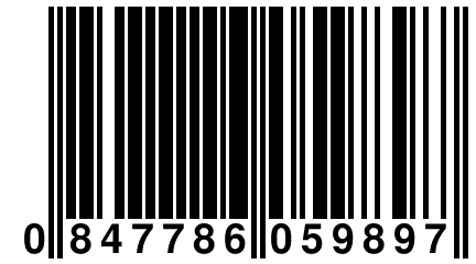 0 847786 059897