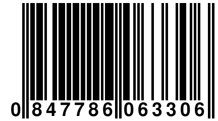 0 847786 063306