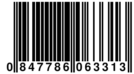 0 847786 063313