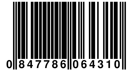 0 847786 064310