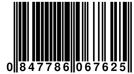 0 847786 067625