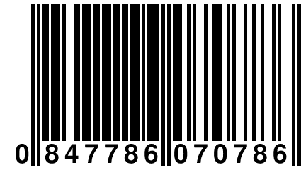 0 847786 070786