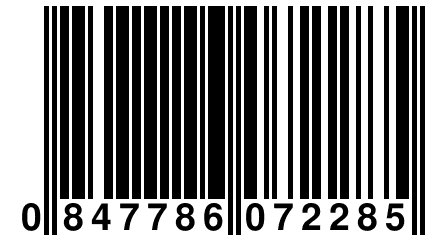 0 847786 072285