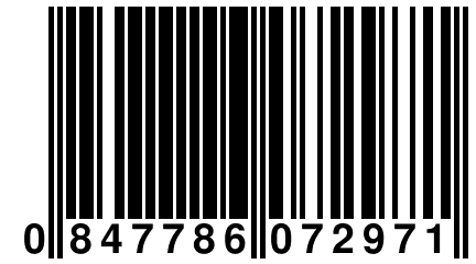 0 847786 072971