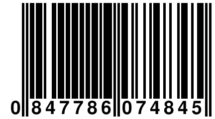 0 847786 074845