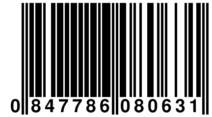 0 847786 080631