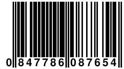 0 847786 087654