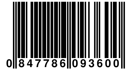 0 847786 093600