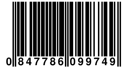 0 847786 099749