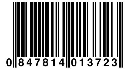 0 847814 013723