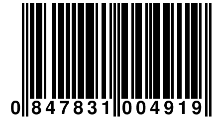 0 847831 004919