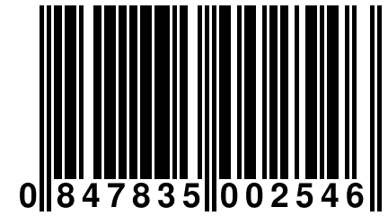 0 847835 002546