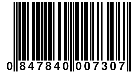 0 847840 007307