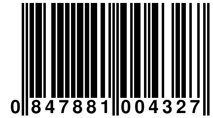 0 847881 004327