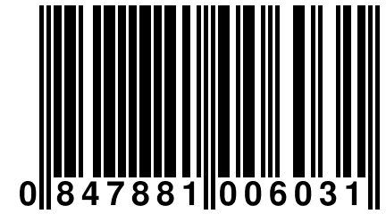 0 847881 006031